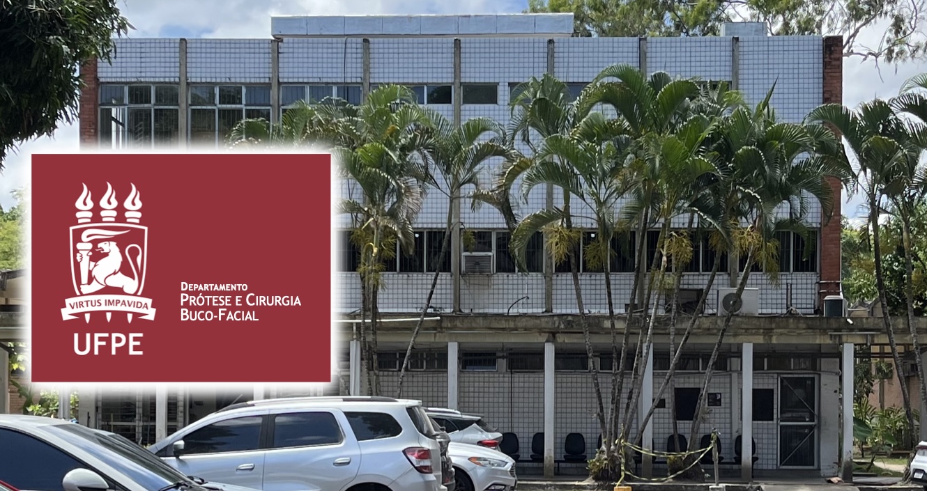 Visão frontal do departamento