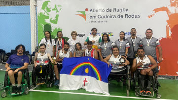 Equipe Lampiões-UFPE conquista 3º lugar no Aberto de Rugby em Cadeira de Rodas de João Pessoa