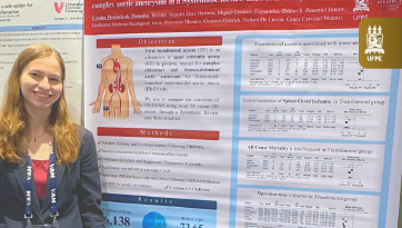 Estudante de Medicina apresenta trabalho no maior congresso internacional de cirurgia vascular do mundo